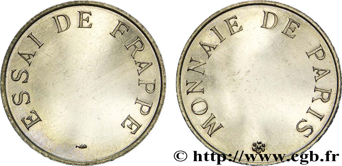 Essai de frappe au module de 2 francs n.d.   SPL 