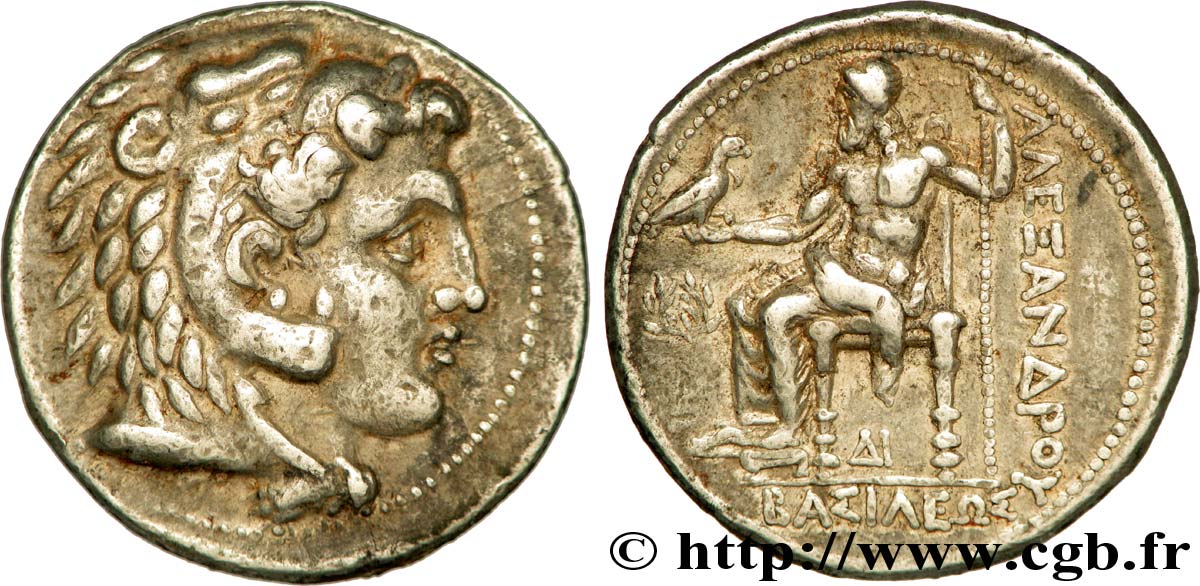MACEDONIA - MACEDONIAN KINGDOM - ALEXANDER III THE GREAT tétradrachme AU