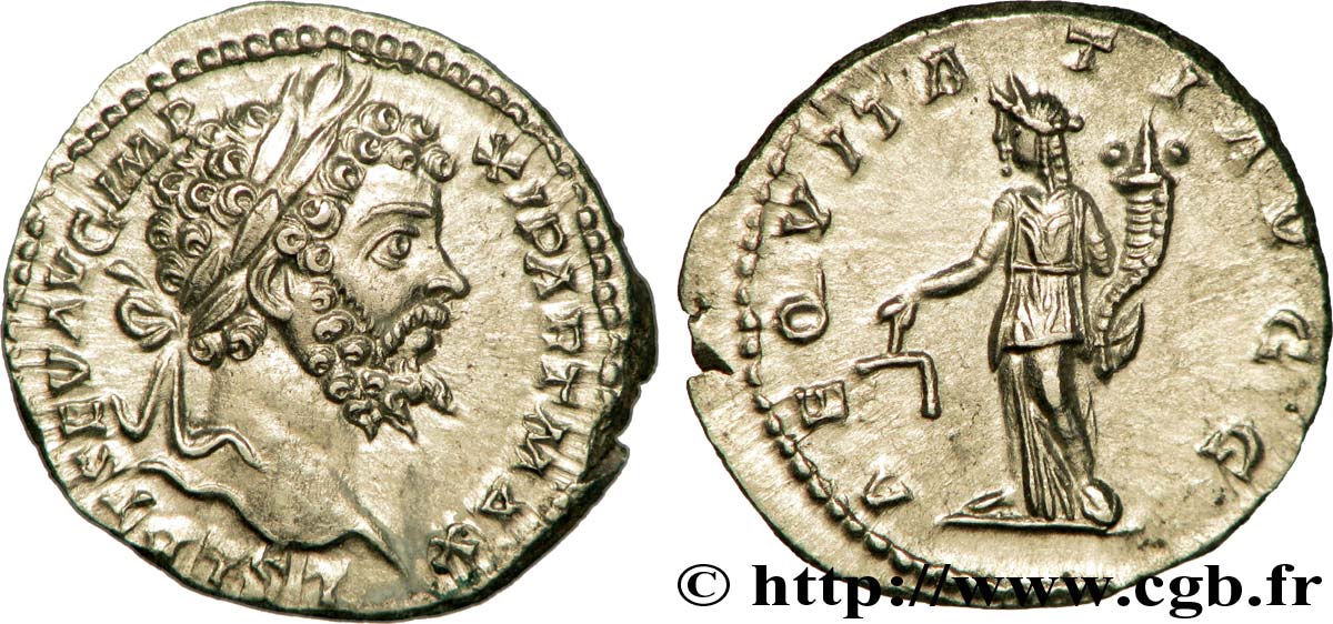 SEPTIMIUS SEVERUS Denier MS