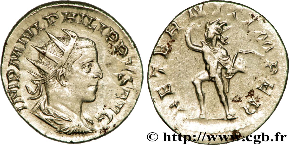 PHILIPPUS II Antoninien VZ
