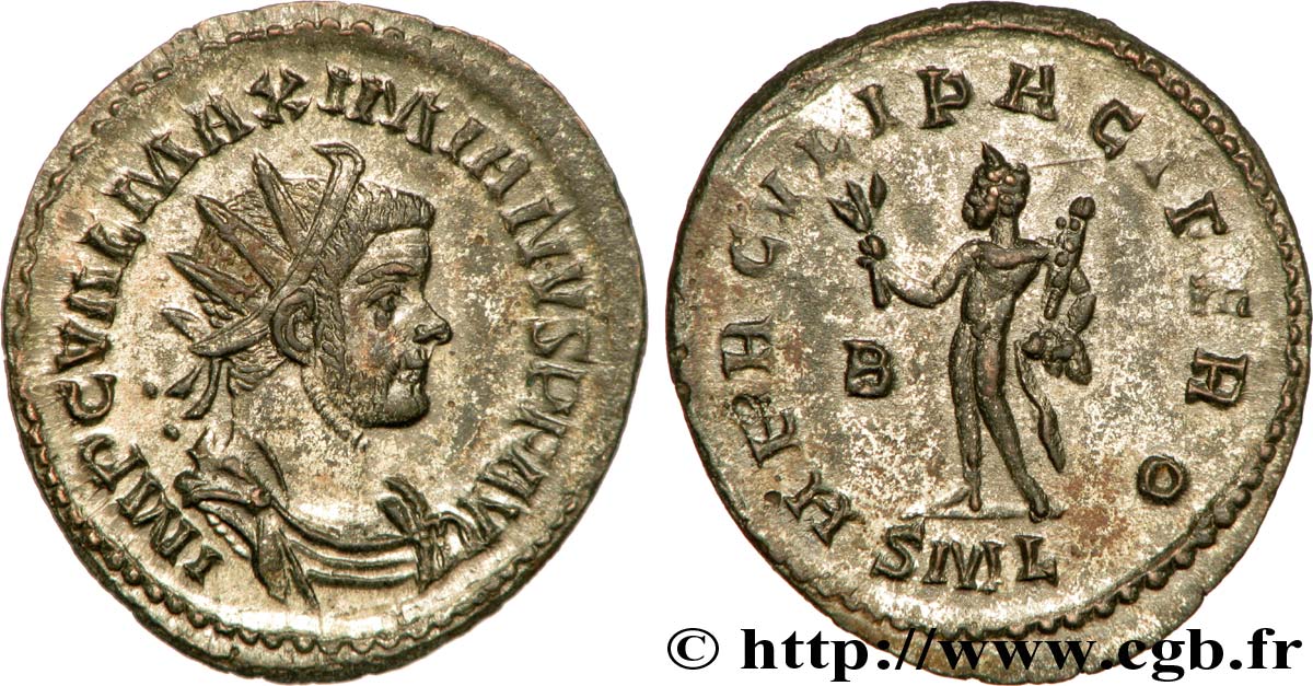 MAXIMIANUS HERCULIUS Aurelianus ST