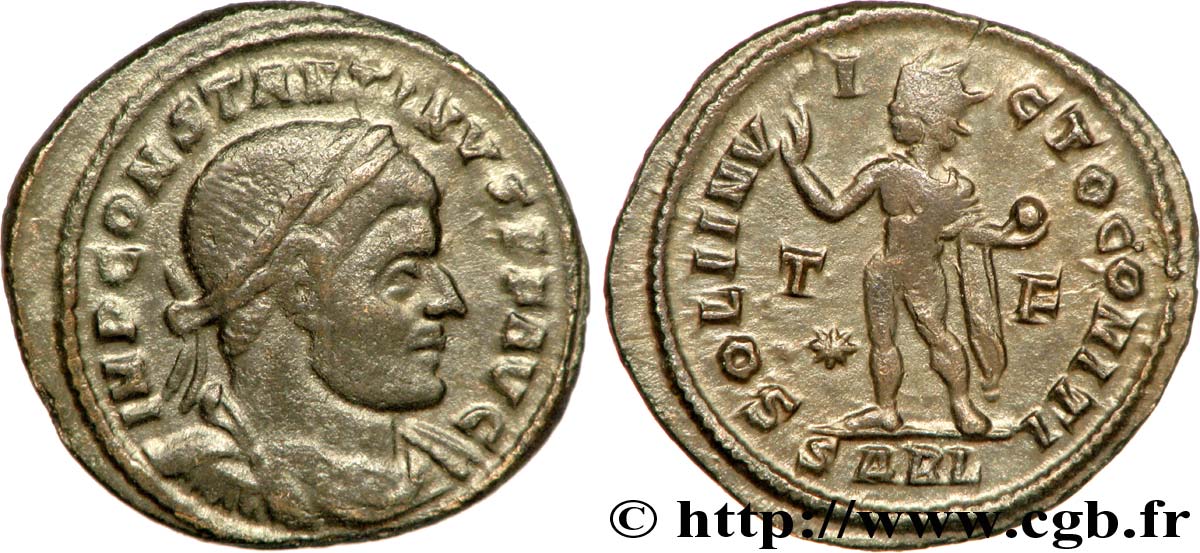 COSTANTINO I IL GRANDE Follis ou nummus AU