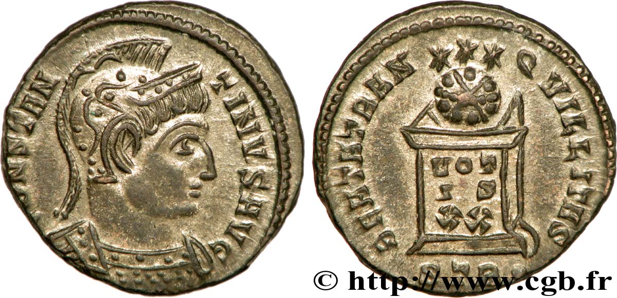 COSTANTINO I IL GRANDE Centenionalis ou nummus FDC