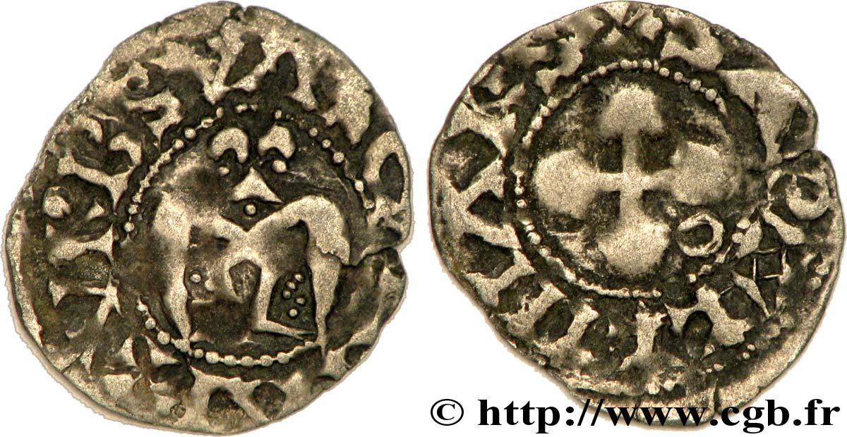 BISCHOP OF VALENCE - ANONYMOUS COINAGE Obole anonyme XF