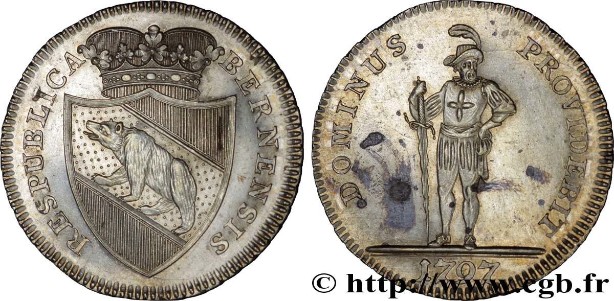 Demi-thaler 1797 Berne HMZ.2-2-219 c) VZ 