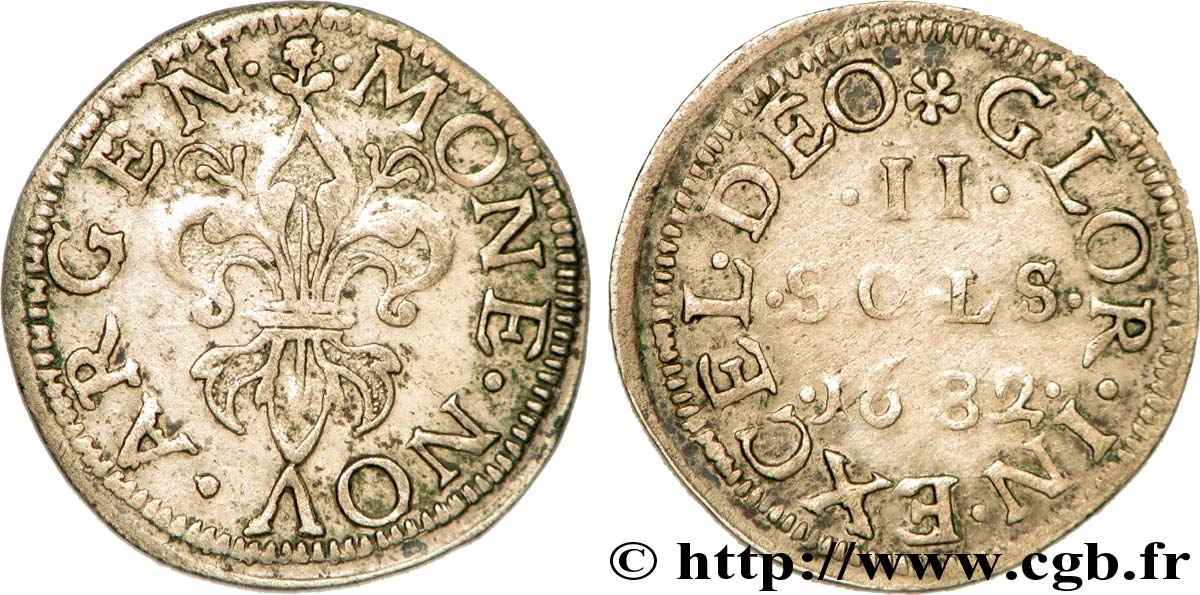 LOUIS XIV LE GRAND OU LE ROI SOLEIL II sols 1682 Strasbourg TTB+