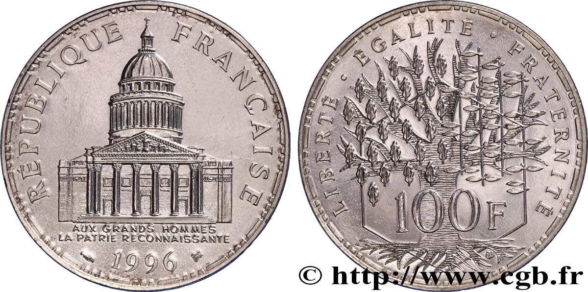 100 francs Panthéon 1996  F.451/18 SPL 