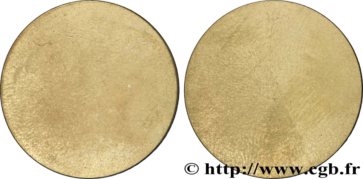 Flan de 1 franc Semeuse, nickel, composition : cupro-aluminium-nickel n.d.  F.226/- var. MS 