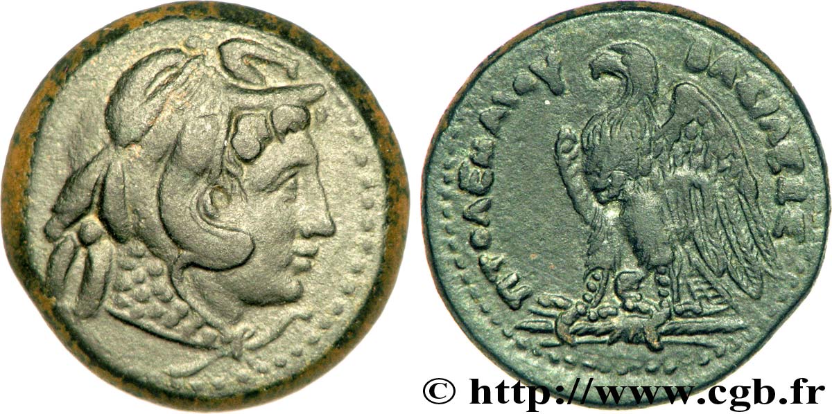 EGIPTO - EGIPTO PTOLOEMAICO - PTOLEMEO IV PHILOPATOR Dichalque, (MB, Æ 25) EBC