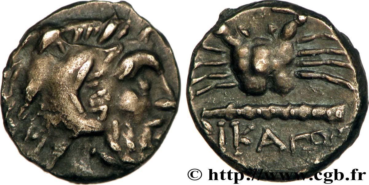 CARIA - ISOLA DI CARIA - COS Drachme AU