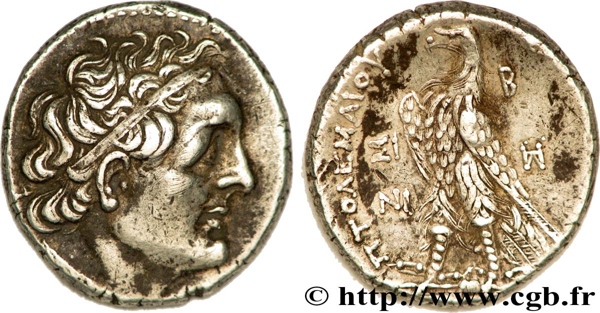 EGIPTO - EGIPTO PTOLEMAICO - PTOLEMEO III EVERGETES Tétradrachme MBC+