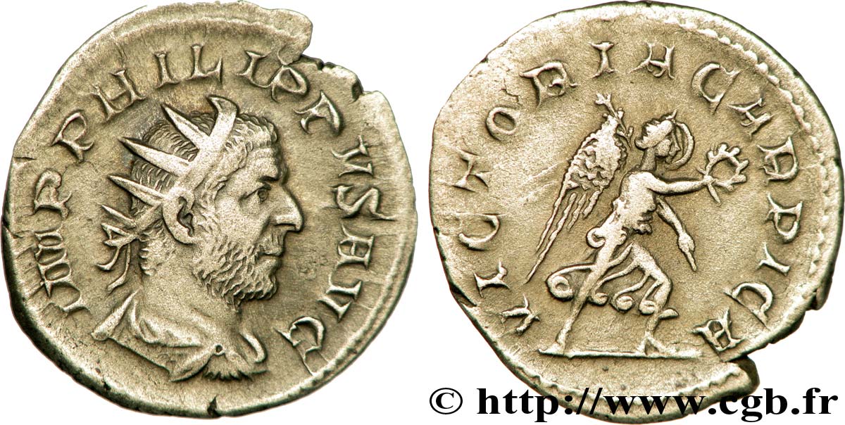 PHILIPPE Ier L ARABE Antoninien TTB+
