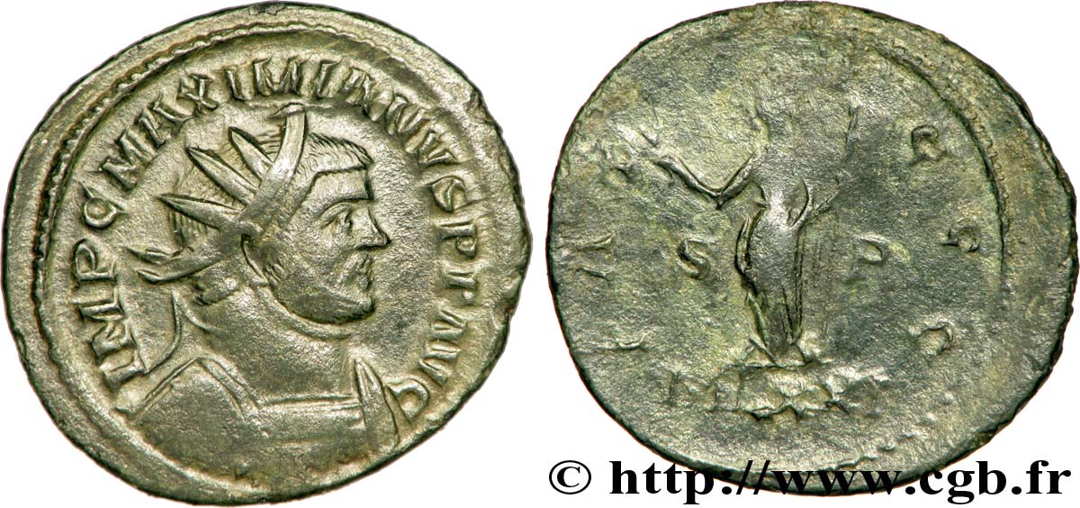 CARAUSIUS fur DIOCLETIANUS und MAXIMIANUS HERCULIUS Aurelianus SS/fSS