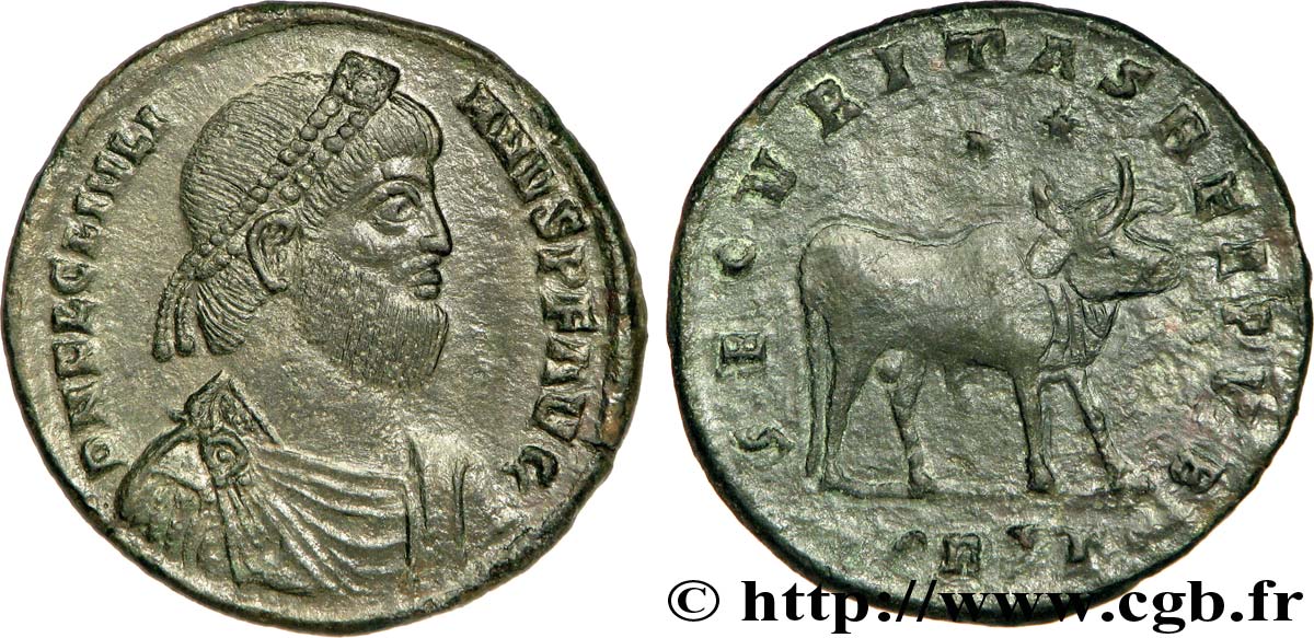 IULIANUS II DER PHILOSOPH Double maiorina, (GB, Æ 1) fST/VZ