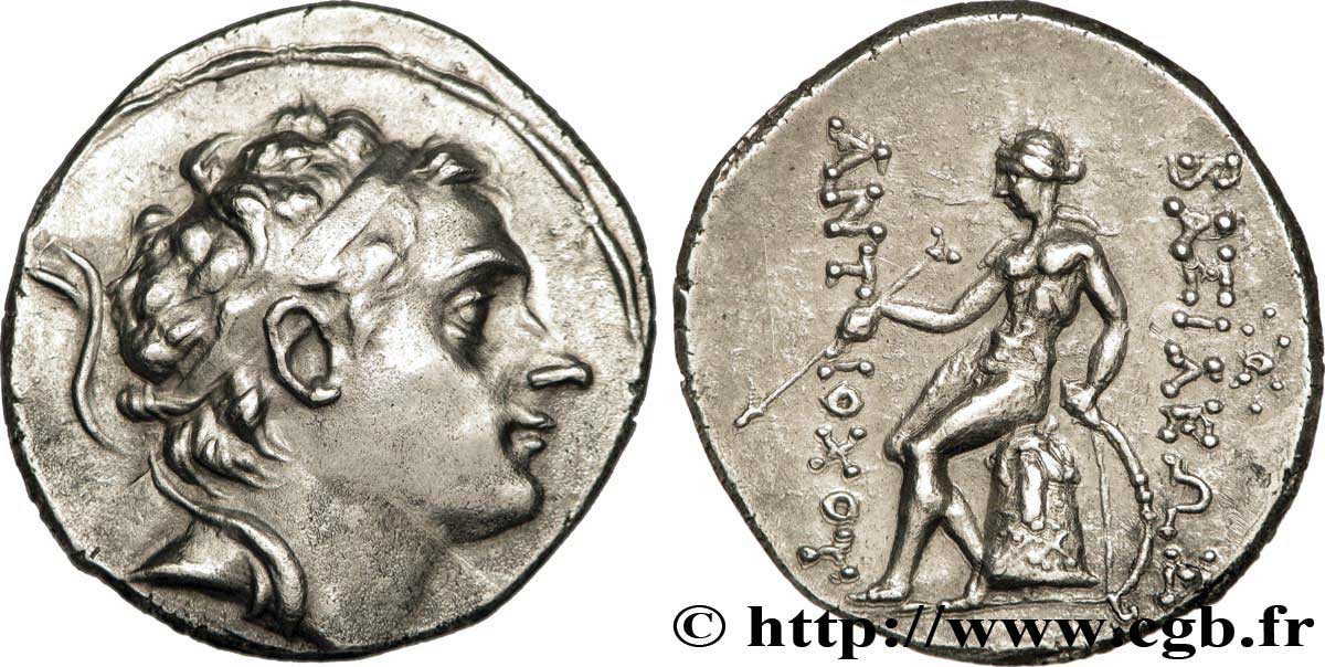 SYRIA - SELEUKID KINGDOM - ANTIOCHUS III THE GREAT Tétradrachme MS
