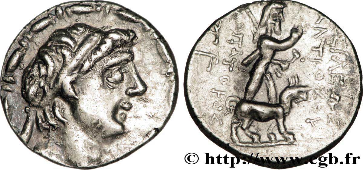SYRIA - SELEUKID KINGDOM - ANTIOCHUS IX CYZICENUS Drachme AU/AU