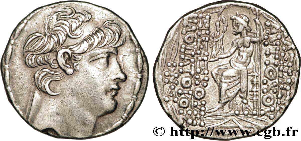 SYRIA - SELEUKID KINGDOM - ANTIOCHUS X EUSEBES Tétradrachme AU