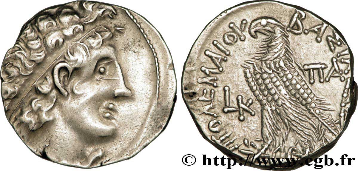 EGYPT - LAGID OR PTOLEMAIC KINGDOM - PTOLEMY X ALEXANDER I AND CLEOPATRA III Tétradrachme AU