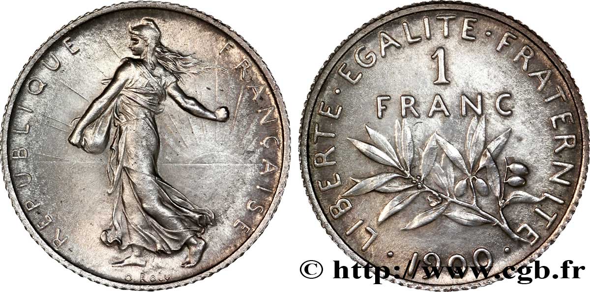 1 franc Semeuse 1900  F.217/4 SUP 