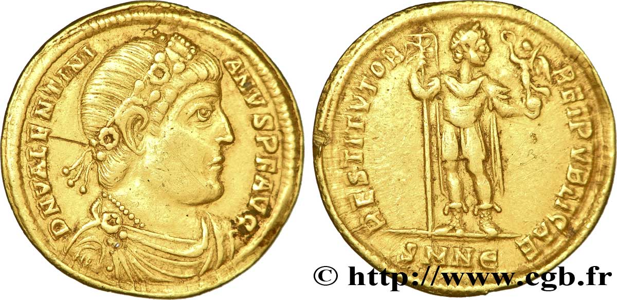 VALENTINIAN I Solidus AU