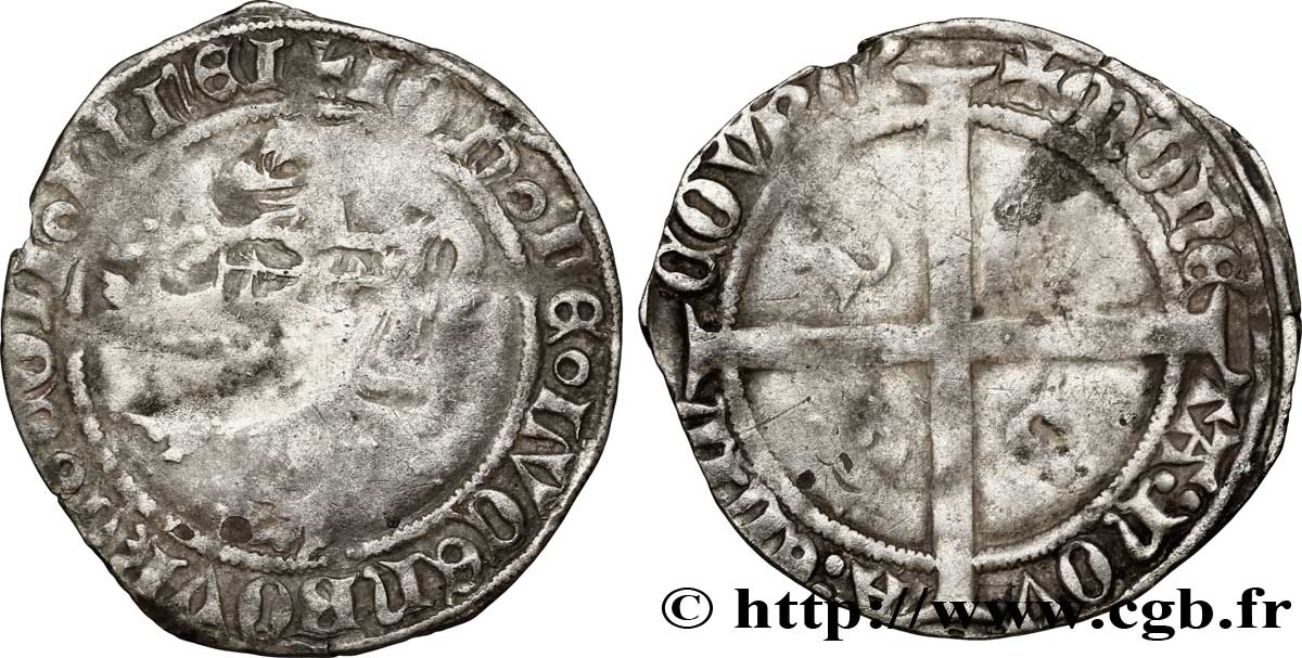 ELINCOURT - JOHN III OF LUXEMBOURG Gros dit “gros cromsteert” VF