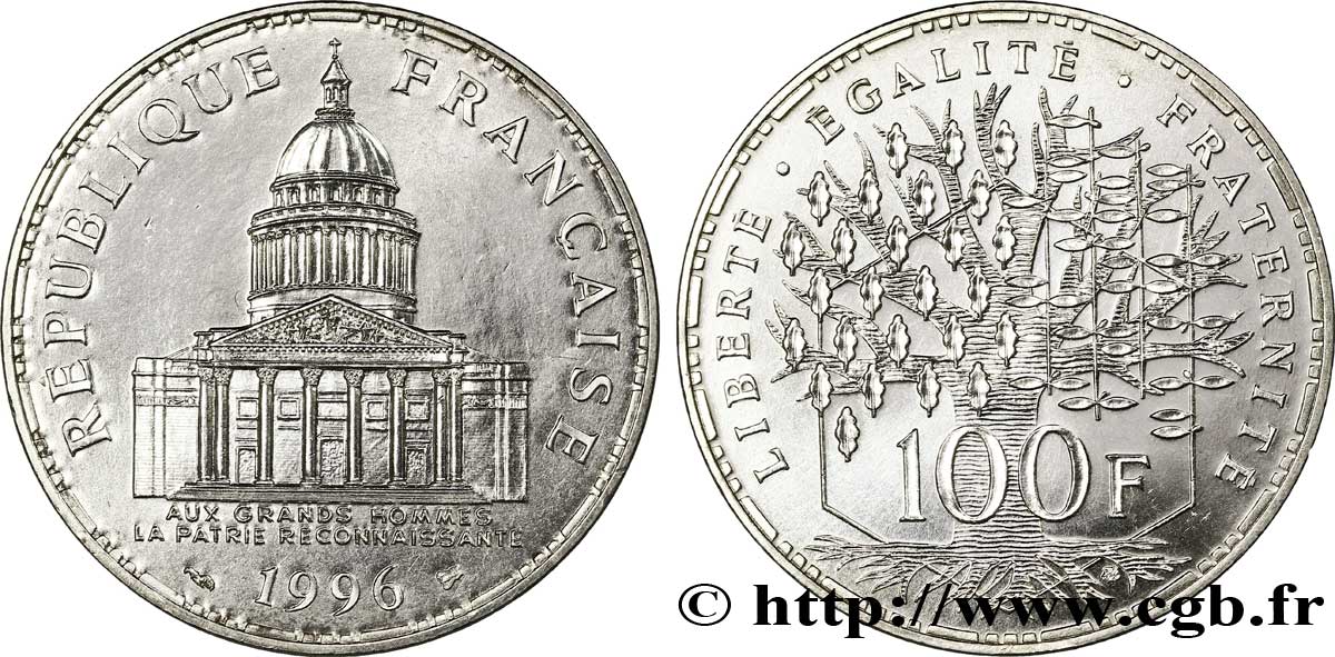 100 francs Panthéon 1996  F.451/18 SPL 