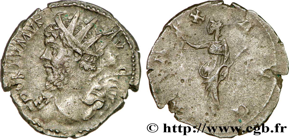 POSTUMUS Antoninien q.SPL/q.BB