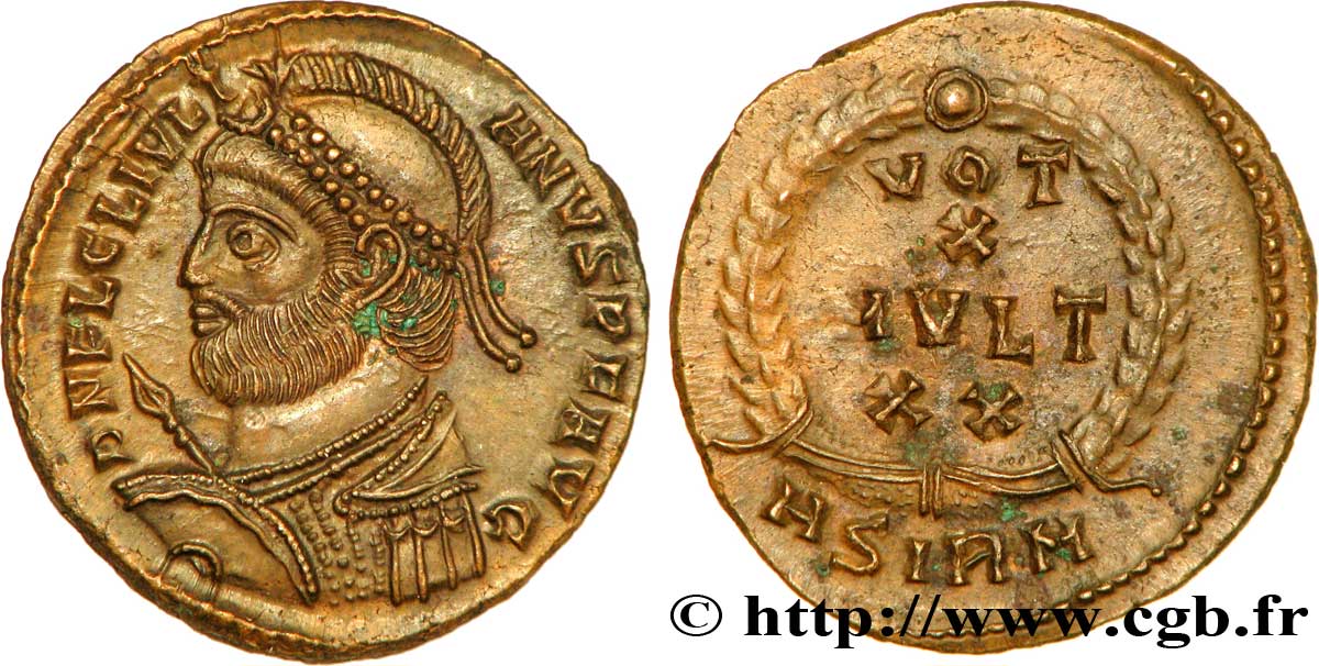 IULIANUS II DER PHILOSOPH Maiorina ou nummus, (PB, Æ 3) ST