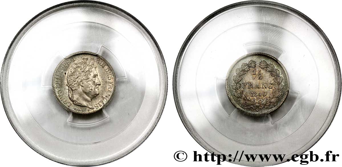 1/2 franc Louis-Philippe 1840 Bordeaux F.182/86 SUP 