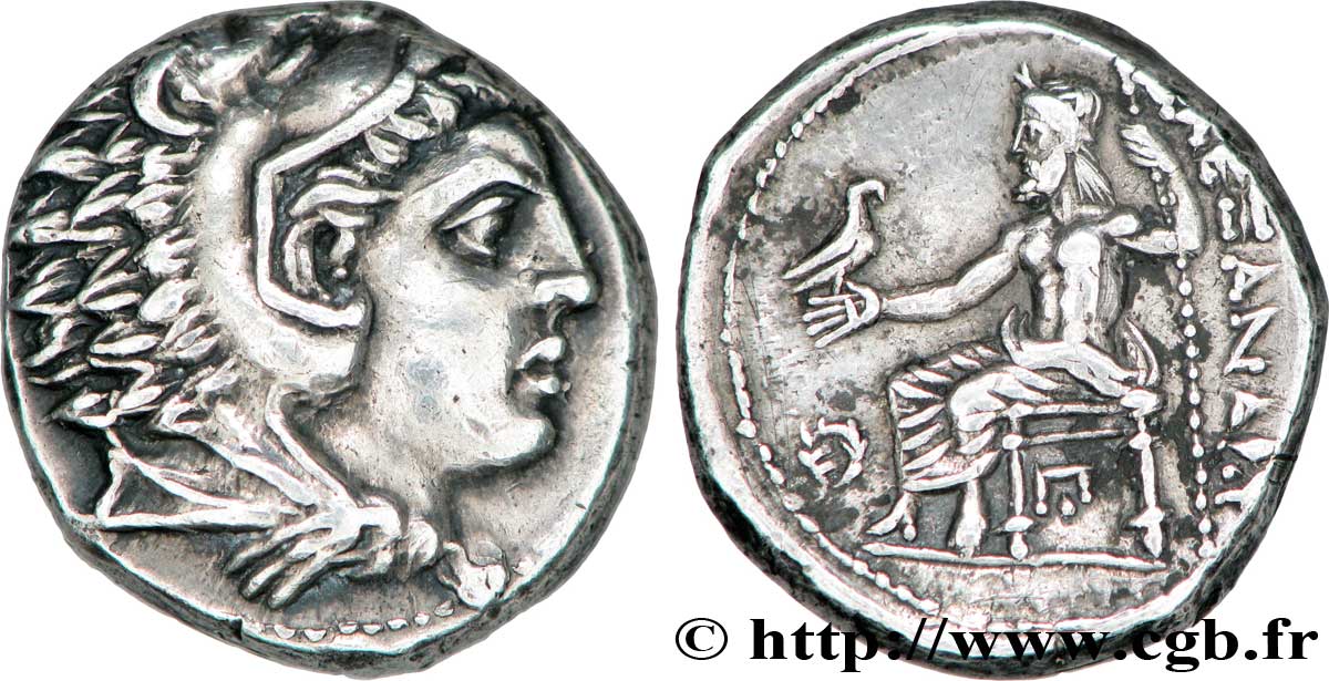 MACEDONIA - KINGDOM OF MACEDONIA - PHILIP III ARRHIDAEUS Tétradrachme AU/AU