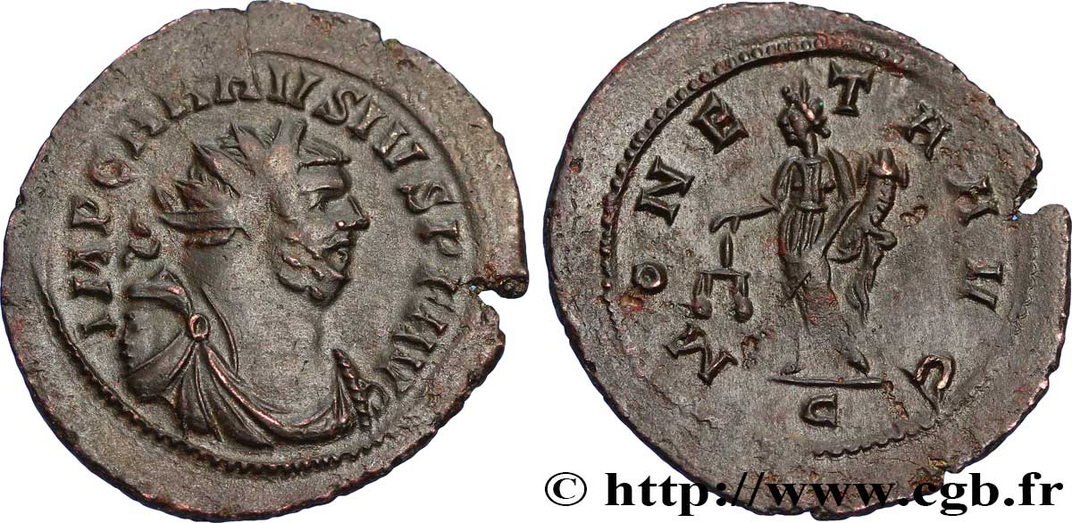 CARAUSIUS Aurelianus MS