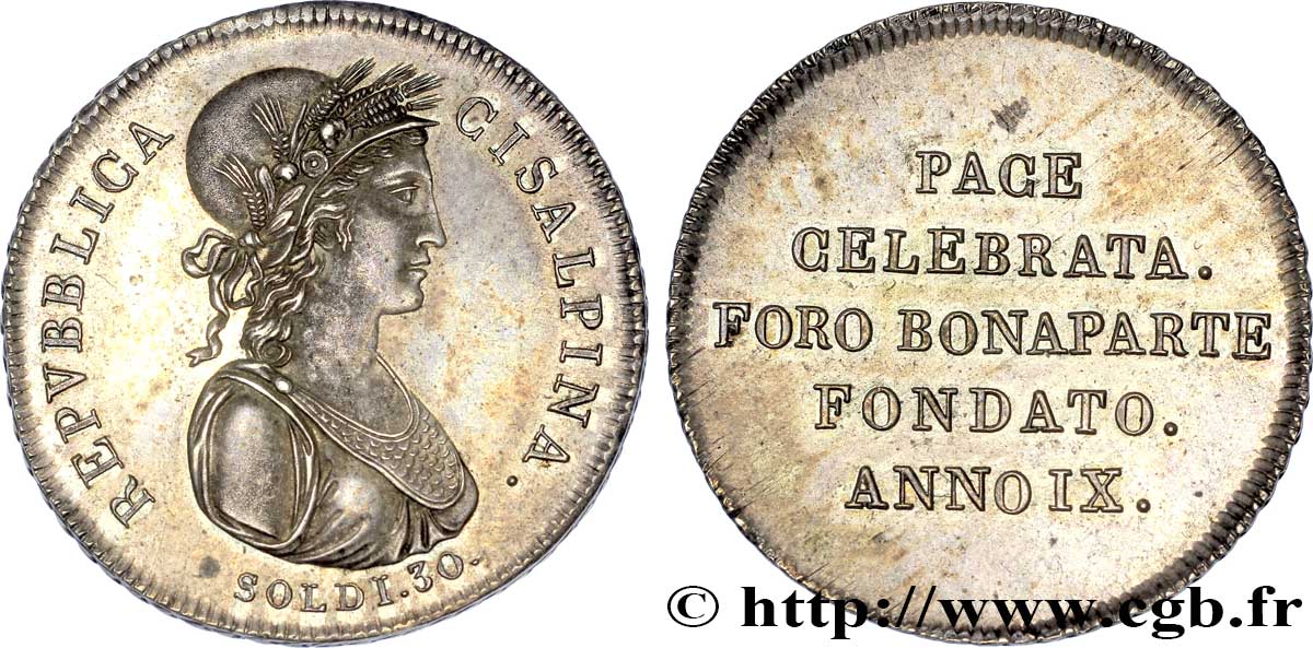 30 soldi 1801 Milan VG.841  SC 