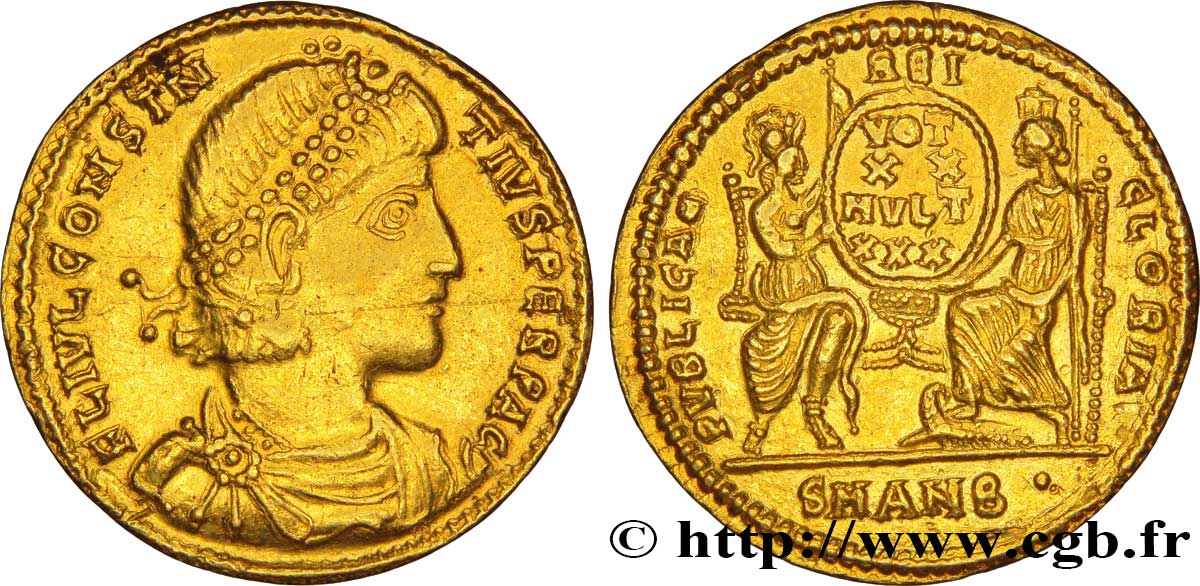 CONSTANTIUS II Solidus AU