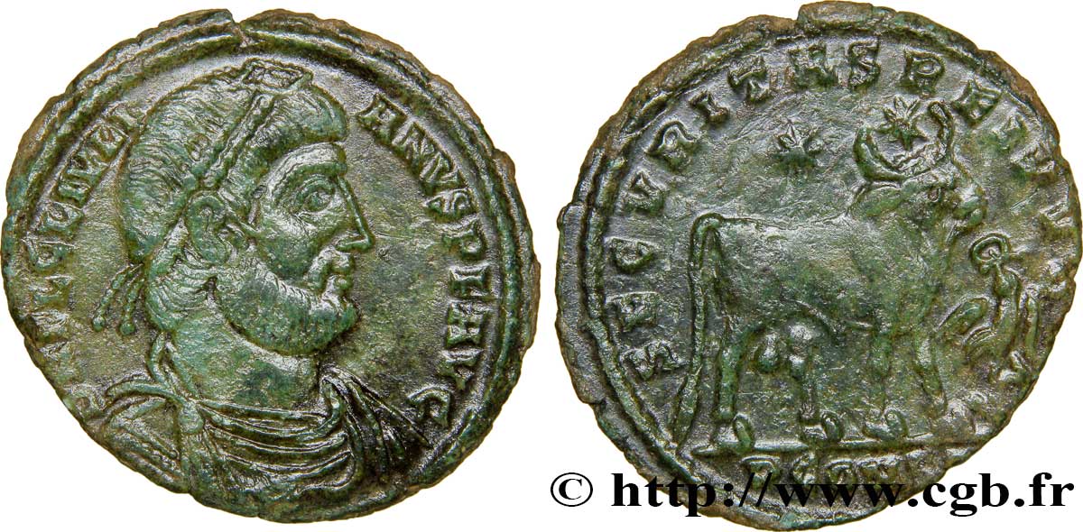 IULIANUS II DER PHILOSOPH Double maiorina, (GB, Æ 1) VZ