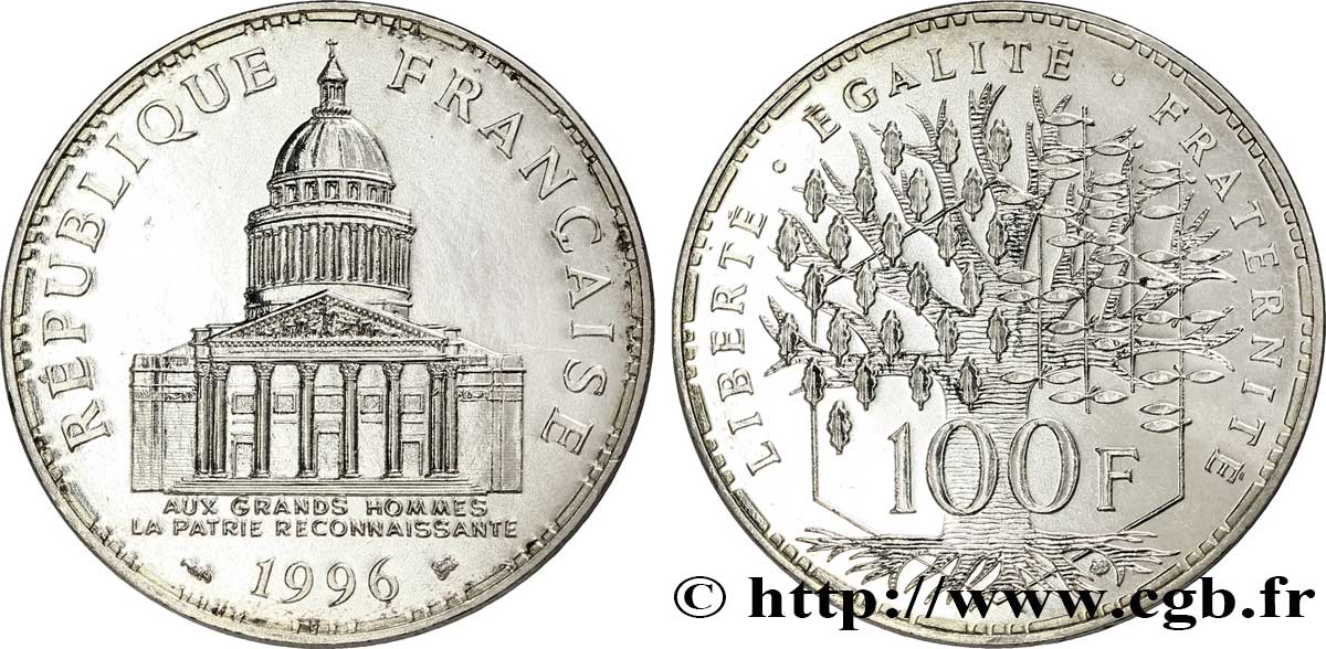 100 francs Panthéon 1996  F.451/18 SPL 