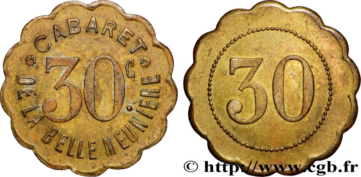 SPECTACLES : CIRQUE, THÉÂTRE, CINÉMA, JEUX, CONCERT 30 Centimes - Cabaret de la Belle Meunière BB