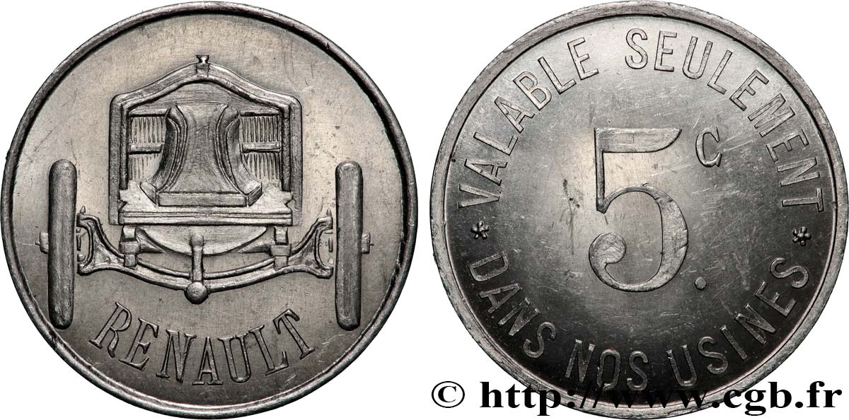 RENAULT 5 Centimes AU