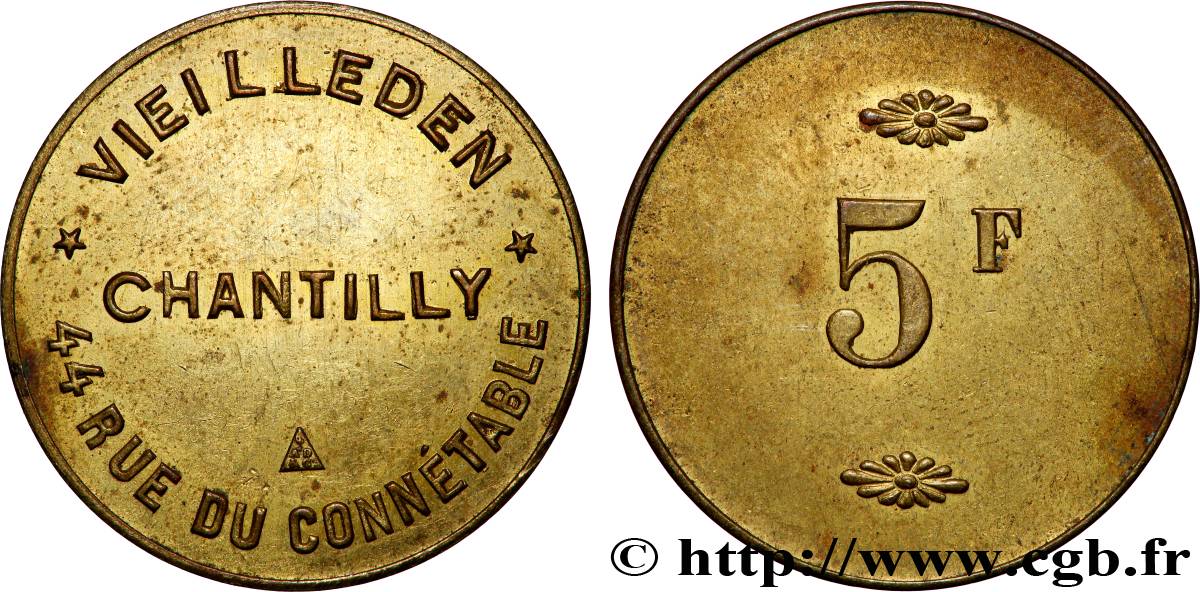 CAFES BRASSERIES ET RESTAURANTS 1 Franc Vielleden (Chantilly) AU