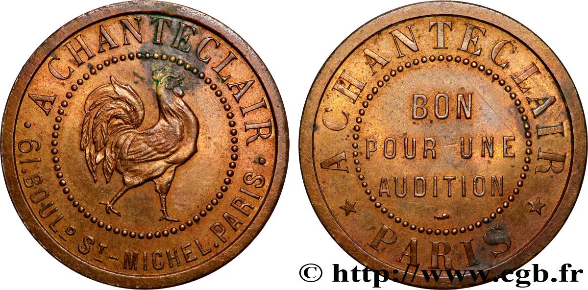 AUDITIONS Bon pour une audition A. Chanteclair SPL