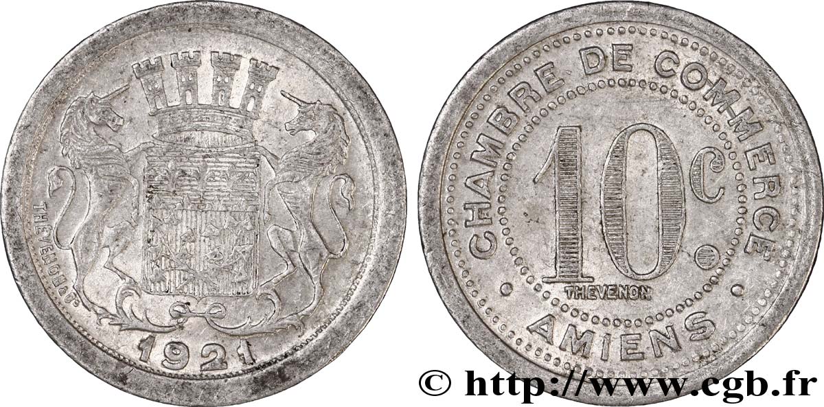CHAMBRE DE COMMERCE 10 Centimes TTB