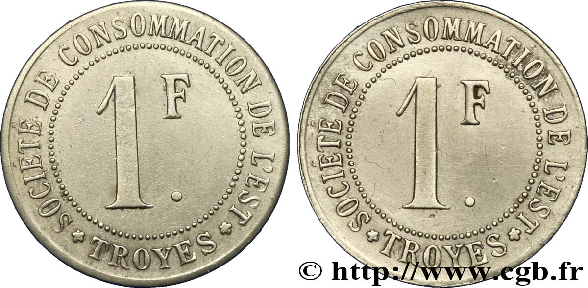 SOCIETE DE CONSOMMATION DE L’EST 1 Franc XF