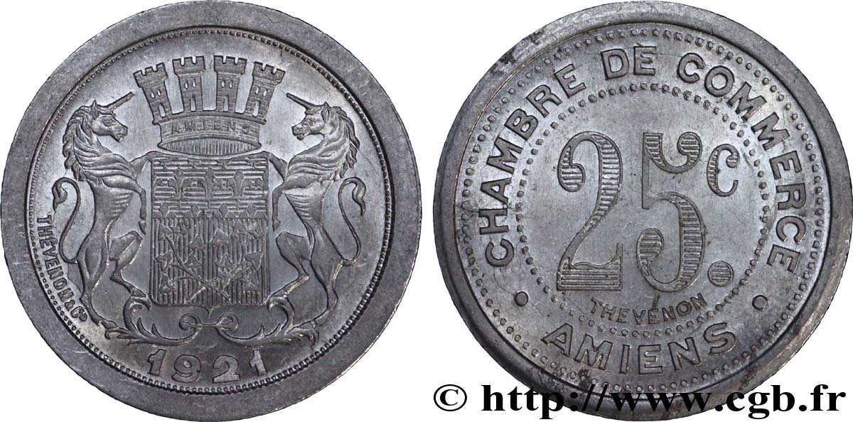 CHAMBRE DE COMMERCE 25 Centimes SPL