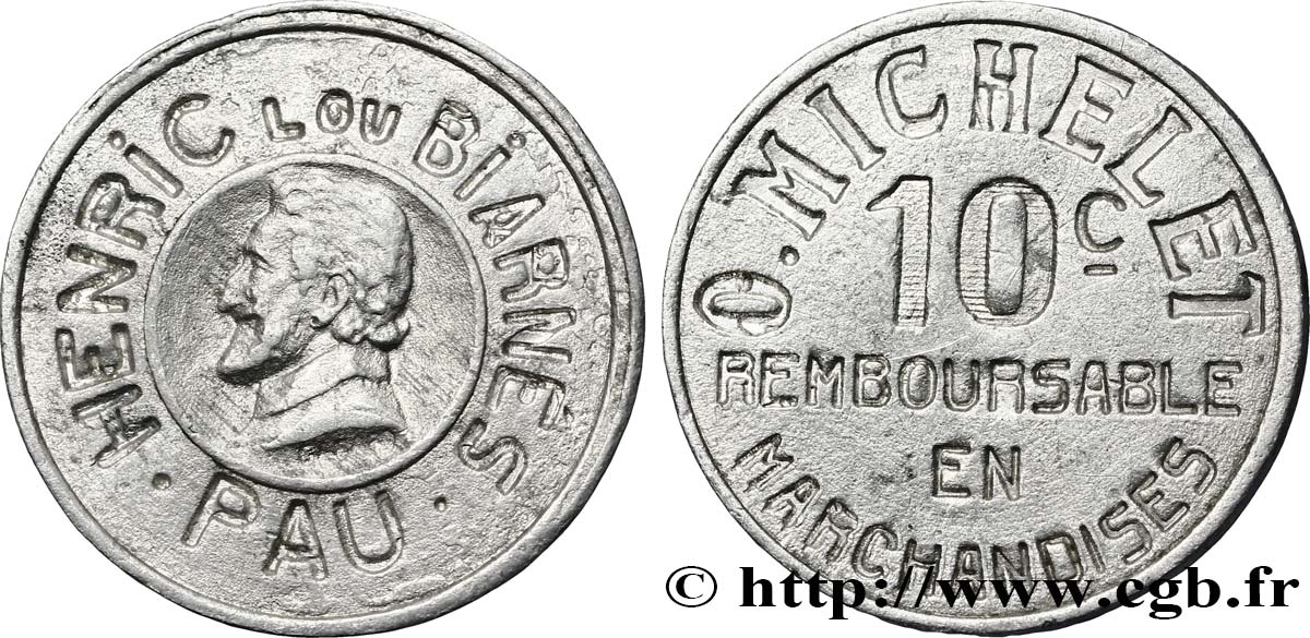 O MICHELET 10 Centimes SS