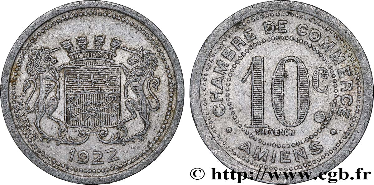 CHAMBRE DE COMMERCE 10 Centimes XF