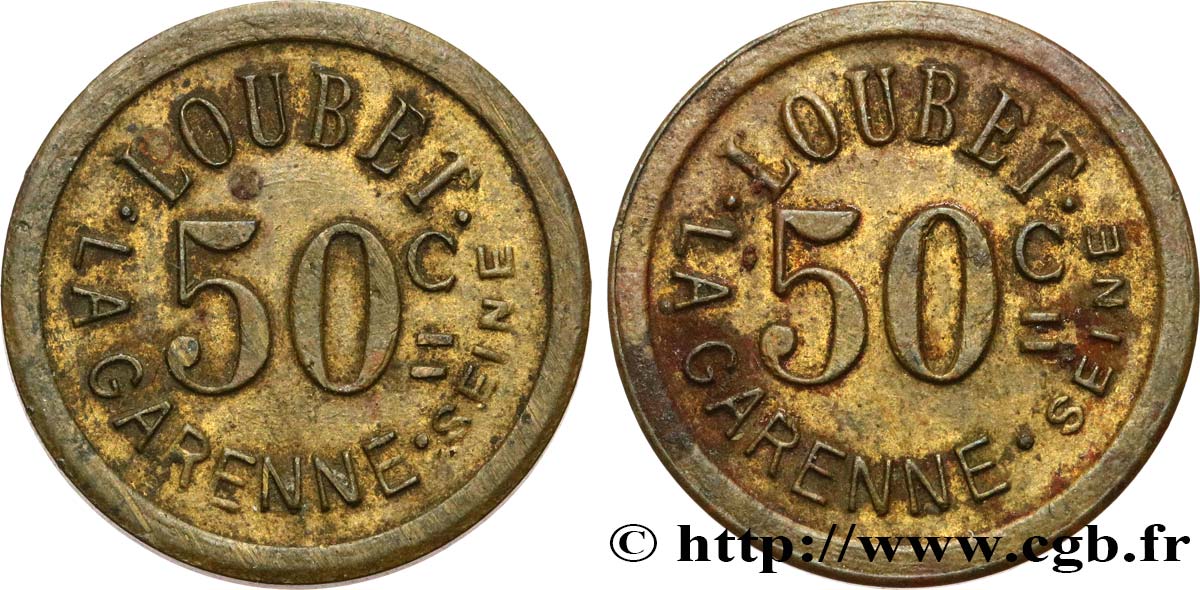 LOUBET 50 Centimes MBC