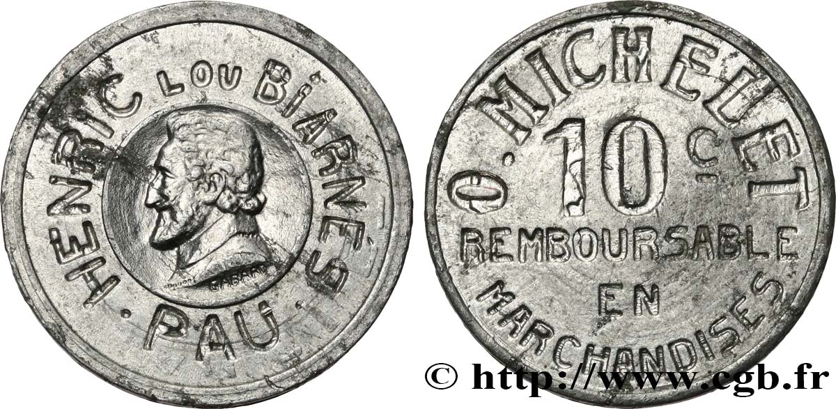 O MICHELET 10 Centimes BB