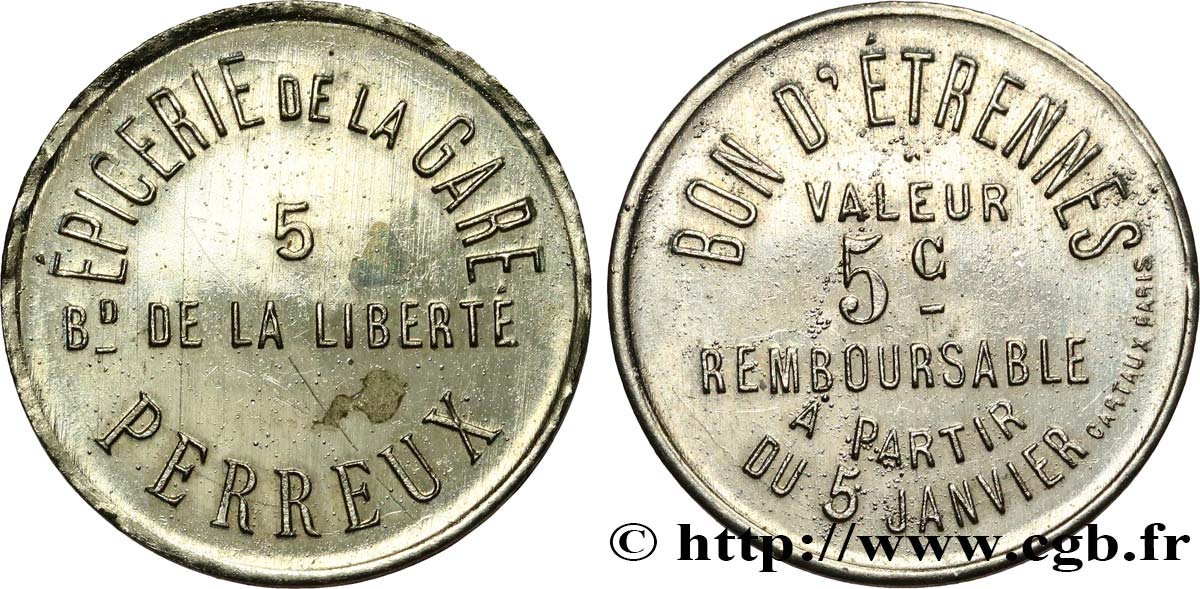 EPICERIE DE LA GARE 5 CENTIMES fVZ