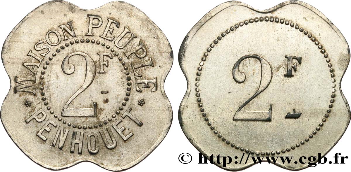 MAISON PEUPLE PENHOUET 2 FRANCS BB