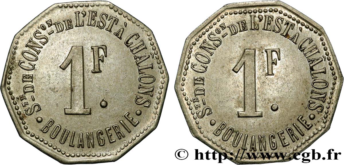 SOCIETE DE CONSOMMATION DE L’EST 1 Franc Sté de consommation de l’Est - Châlons TTB+