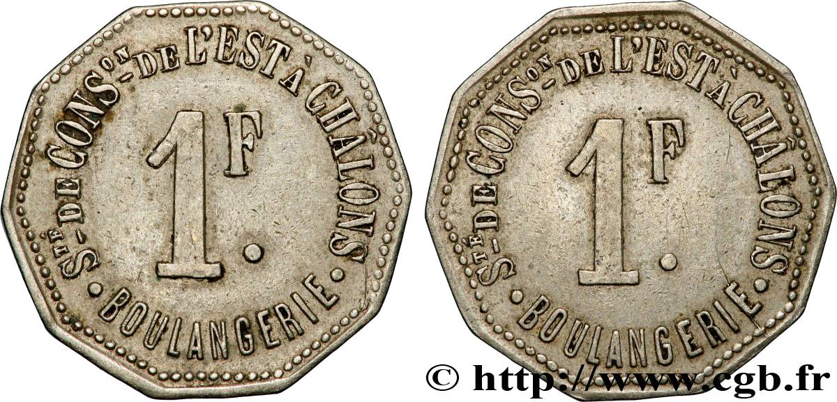 SOCIETE DE CONSOMMATION DE L’EST 1 Franc Société de consommation de l’Est - Boulangerie - Châlons AU